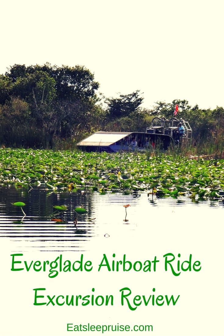 Everglades Airboat Ride Excursion