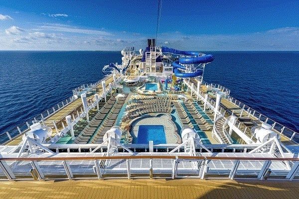 Pool Deck on Norwegian Bliss