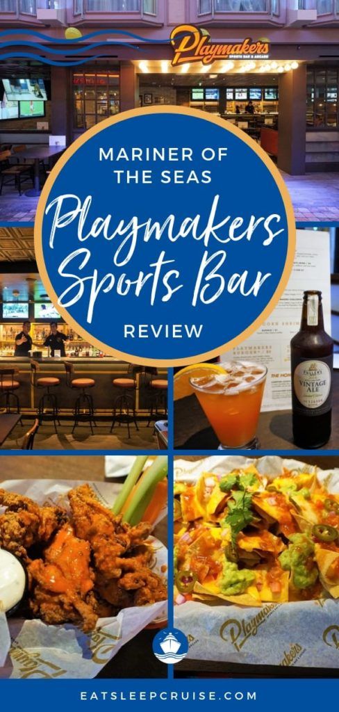 Playmakers Sports Bar Review from Mariner of the Seas