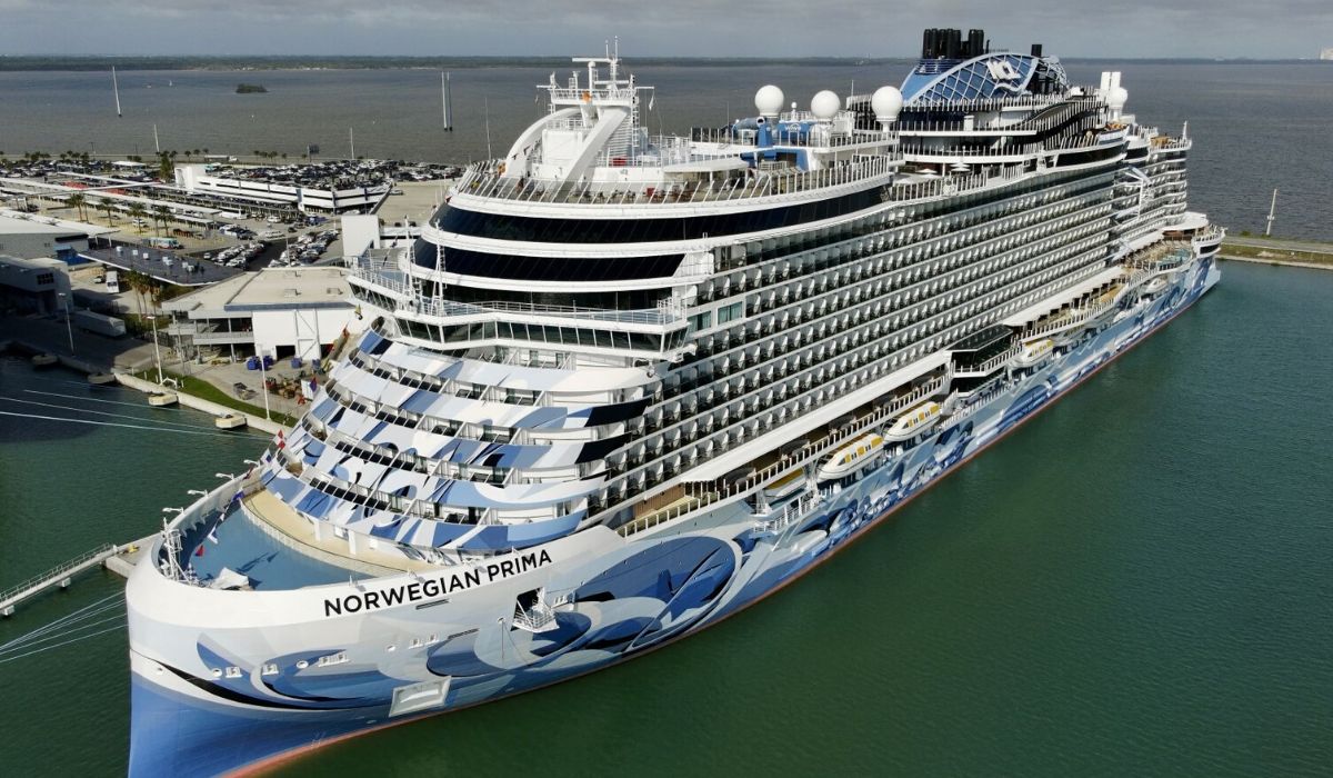 Norwegian Prima Arrives in Port Canaveral