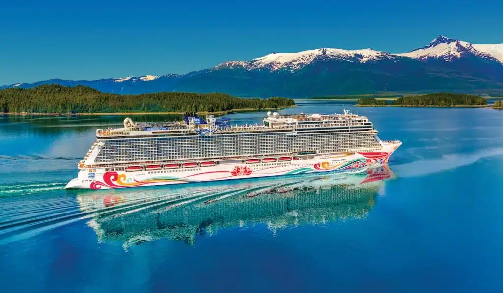 norwegian joy in endicott arm alaska