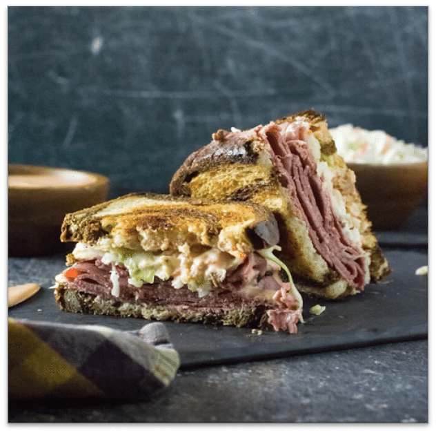 steamed pastrami sandwich atlas ocean voyages